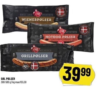 Løvbjerg Gøl pølser tilbud