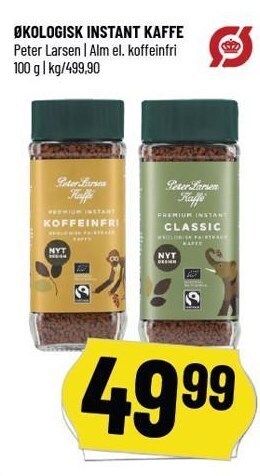 Løvbjerg Peter larsen økologisk instant kaffe tilbud