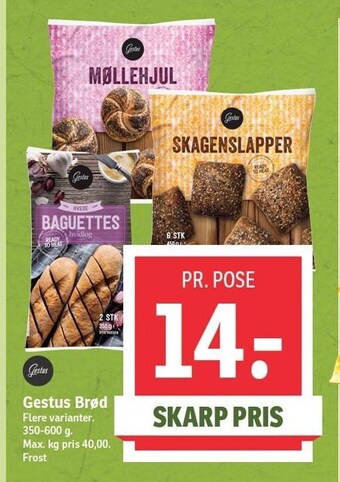 SPAR Gestus brød tilbud