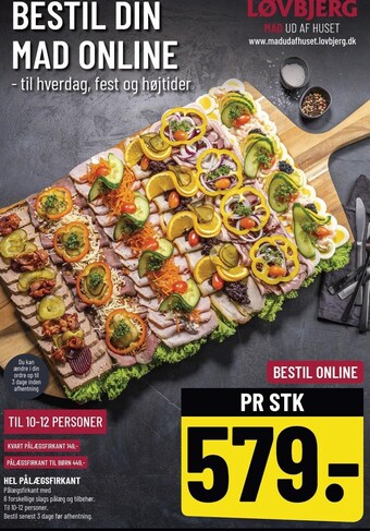 Løvbjerg Hel pålægsfirkant tilbud