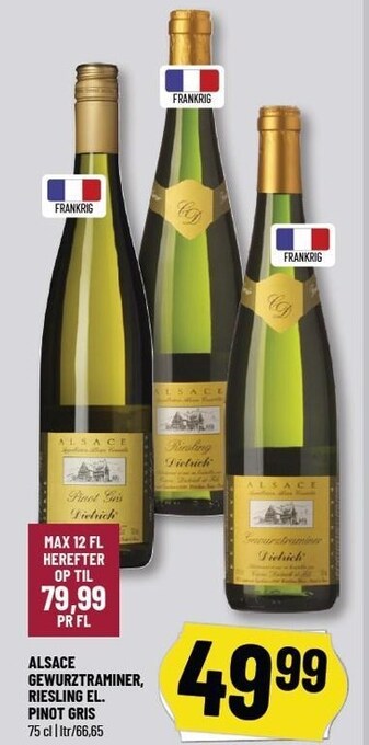 Løvbjerg Alsace gewurztraminer, riesling el. pinot gris tilbud