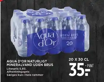 MENY Aqua d'or naturligt mineralvand uden brus tilbud