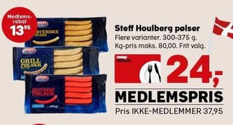 SuperBrugsen Steff Houlberg pølser tilbud
