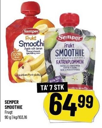 Løvbjerg Semper smoothie tilbud