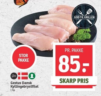 SPAR Gestus dansk kyllingebrystfilet tilbud
