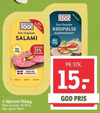 SPAR 3-stjernet pålæg tilbud