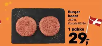 SuperBrugsen Burger boost 350 g. tilbud