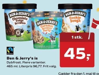 SuperBrugsen Ben & Jerry's is tilbud