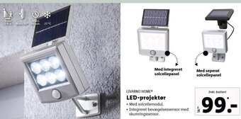 Lidl LED-projektør tilbud