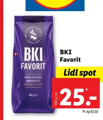 Lidl BKI FAVORIT tilbud