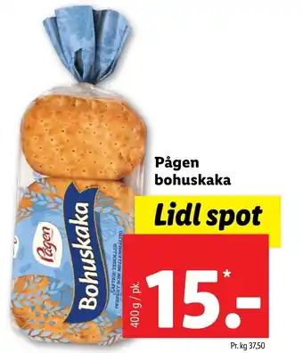 Lidl Pågen bohuskaka tilbud
