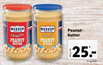 Lidl Peanut-butter tilbud