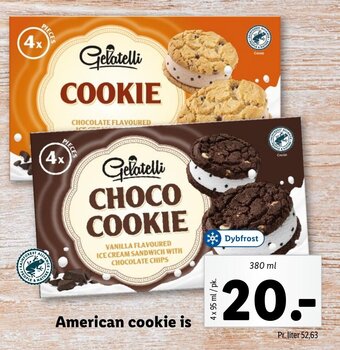 Lidl American cookie is tilbud