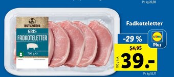 Lidl Fadkoteletter tilbud