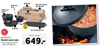 Lidl Dutch oven sæt tilbud