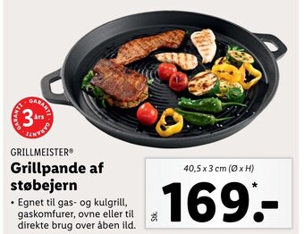 Lidl Grillpande af støbejern tilbud