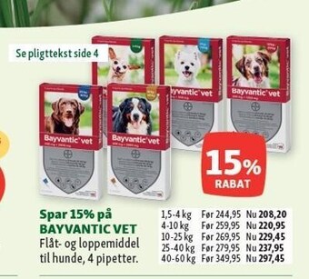 Bayvantic vet