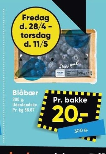 Bilka Blåbær tilbud