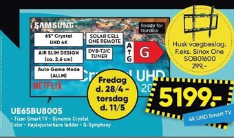 Bilka Ue65bu8005 tilbud