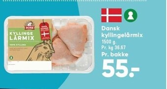 Bilka Dansk kyllingelårmix tilbud