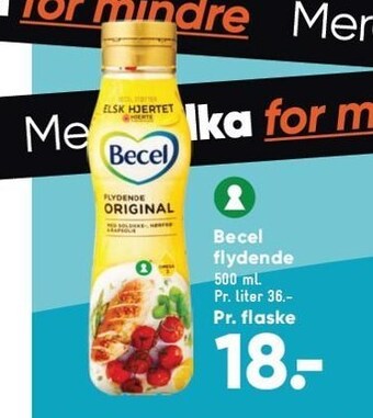 Bilka Becel flydende tilbud