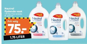 Bilka Neutral flydende vask tilbud