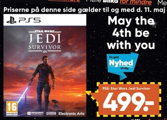 Bilka Ps5: star wars jedi survivor tilbud