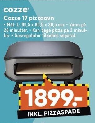 Bilka Cozze 17 pizzaovn tilbud