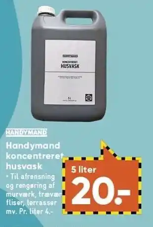 Bilka Handymand koncentreret husvask tilbud