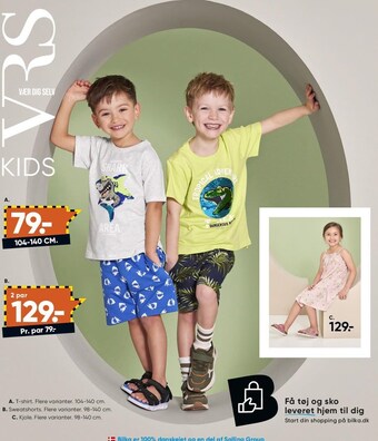 Bilka Vrs kids tilbud