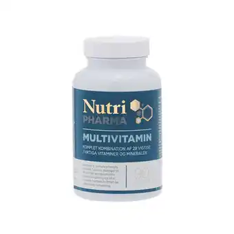 Helsemin Nutripharma multivitamin 90 kap tilbud