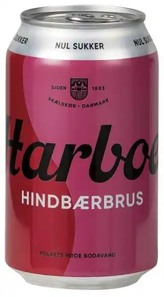 REMA 1000 Hindbær nul sukker, 33 cl tilbud