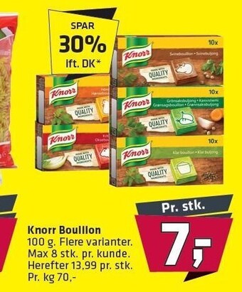 Fleggaard Knorr boullon tilbud