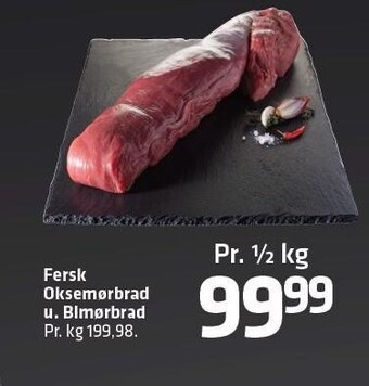 Fleggaard Fersk oksemørbrad tilbud