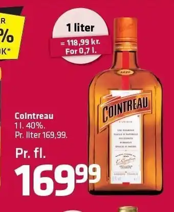 Fleggaard Cointreau 40% tilbud