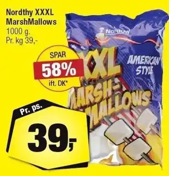 Calle Nordthy xxxl marshmallows tilbud