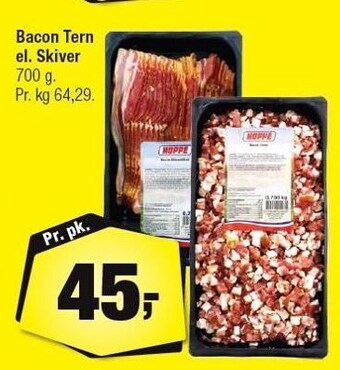 Calle Bacon tern el. skiver tilbud