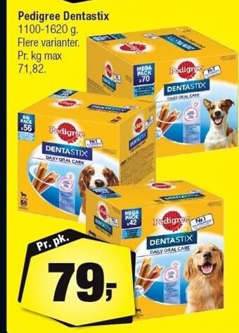 Calle Pedigree dentastix tilbud