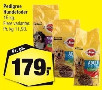 Calle Pedigree hundefoder tilbud