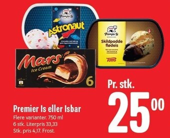Min Købmand Premier is eller isbar tilbud