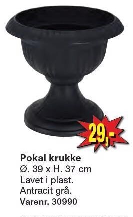 Harald Nyborg Pokal krukke tilbud