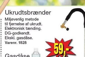 Harald Nyborg Ukrudtsbrænder tilbud