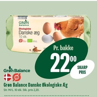 Min Købmand Grøn balance danske økologiske æg tilbud
