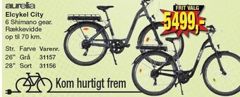 Harald Nyborg Aurelia elcykel city tilbud