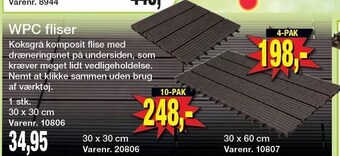 Harald Nyborg Wpc fliser tilbud