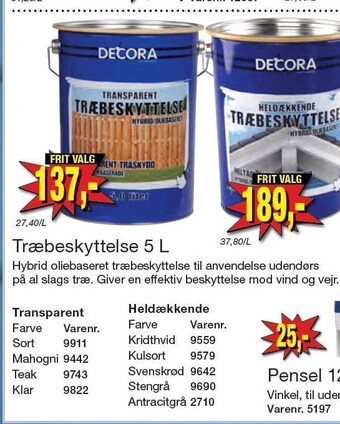 Harald Nyborg Træbeskyttelse 5l tilbud