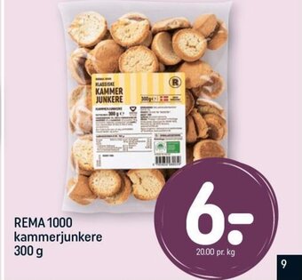 REMA 1000 kammerjunkere 300 g