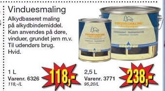 Harald Nyborg Vinduesmaling tilbud