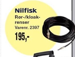 Harald Nyborg Nilfisk rør-/kloakrenser tilbud