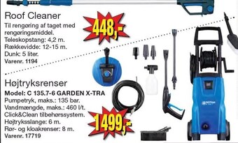 Harald Nyborg Roof cleaner el. højtryksrenser tilbud